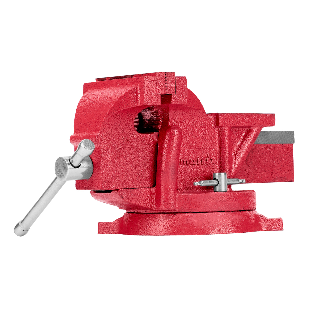 Тиски слесарные, 100 мм, поворотные, с наковальней Matrix