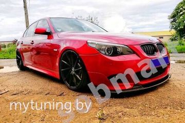 Юбка переднего бампера V.2 для BMW 5 E60 E61 SEDAN TOURING 2003-2010