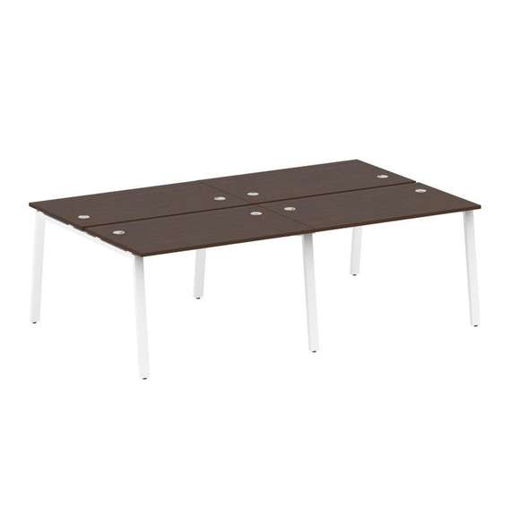 Метал Систем Рабочая станция на 4 места на А-образном м/к БА.СМ-4.2