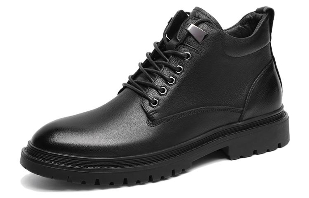 VOLO Work Boots Men"s Mid top Black
