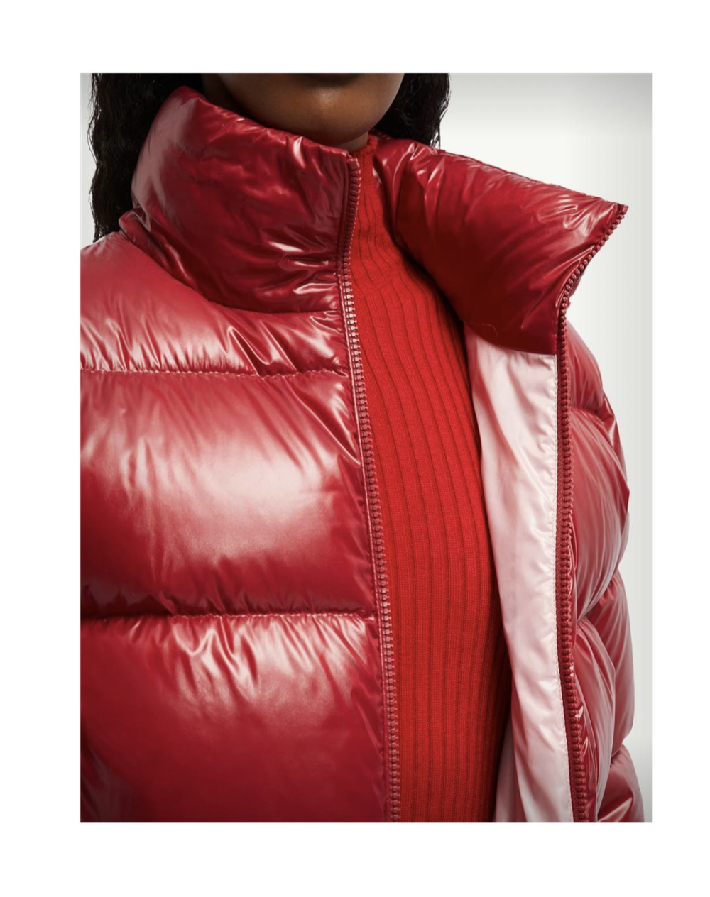 Утеплённая куртка Abbadia Short из лакового нейлона с пухом от Moncler