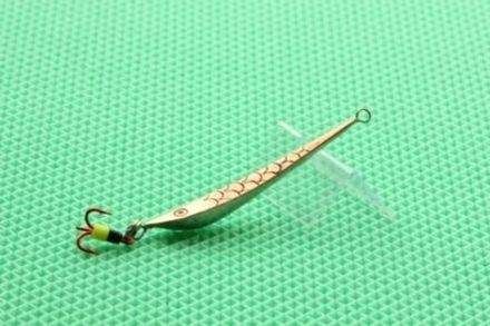 Блесна Зимняя WINTERLURES Матвейчикова 45мм тройник мельхиор