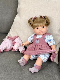 Кукла Berbesa мягконабивная 42см Sandra (4426S)