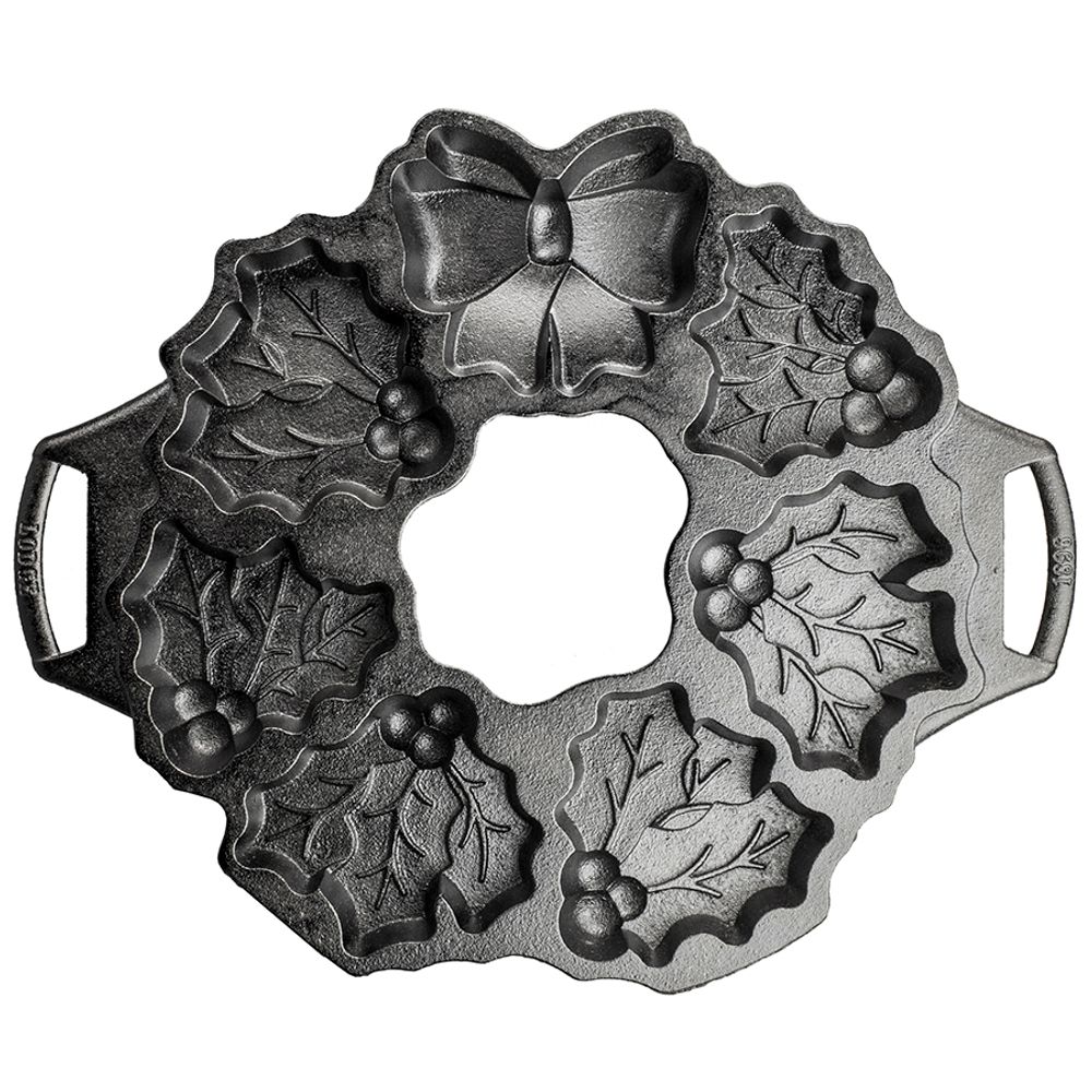 Форма для приготовления печенья чугунная, Ø30 см