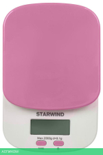 Кухонные весы Starwind SSK2157 розовый