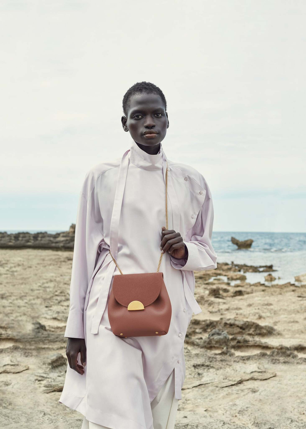 Сумка Polene Numéro Un Mini EDITION DUO BLUSH