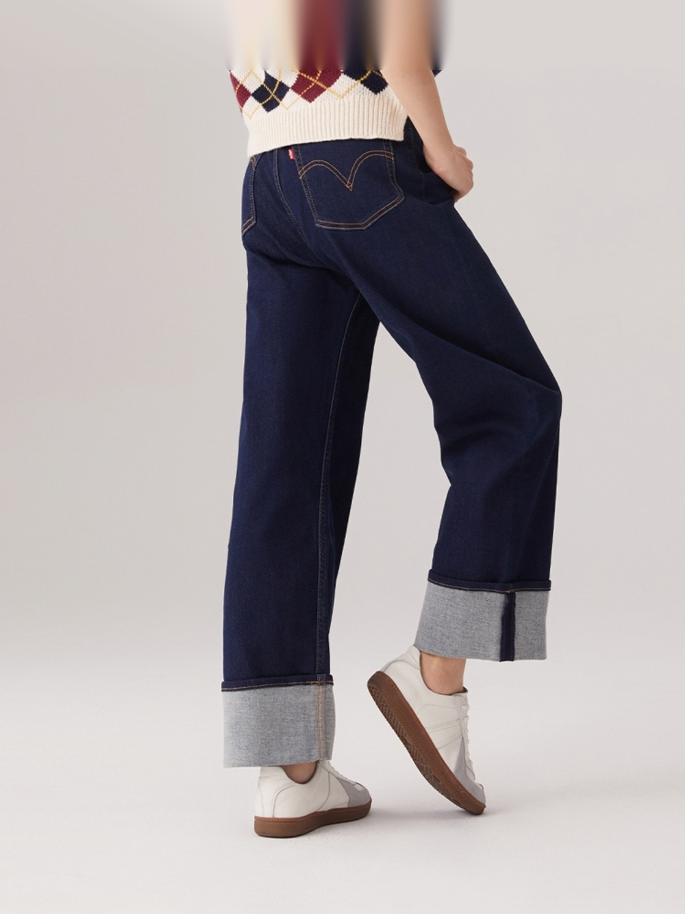 Женские свободные джинсы с завышенной талией Levi's High Loose A2682-0006