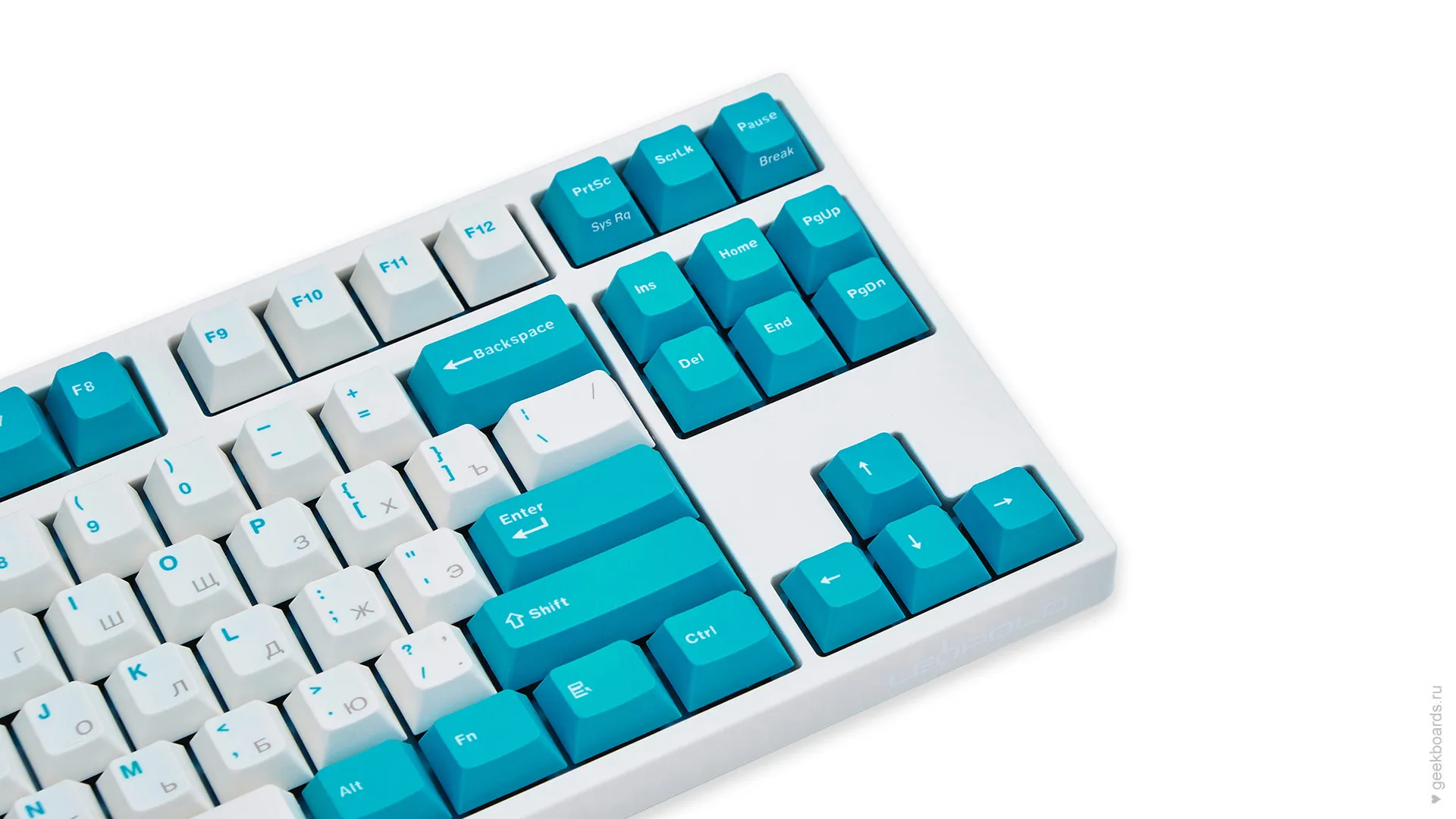 Leopold FC750R BT White/Mint — купить на сайте профессиональных клавиатур  Geekboards