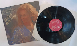 Винтажная виниловая пластинка LP Dalida Dedie A Toi Monday Tuesday (France 1979)