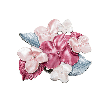 Брошь Shadore Фиалки XZ1498.7 R/S