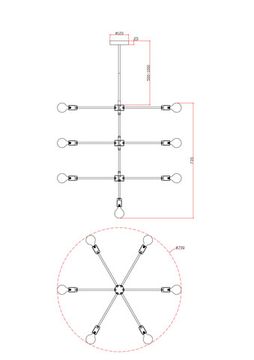 Люстра Freya FR5338PL-07B