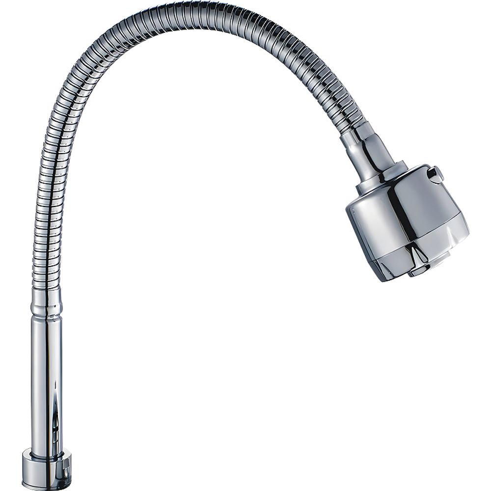 Излив для смесителя д/кухни гибкий гофр с аэратором HAIBA7176 хром