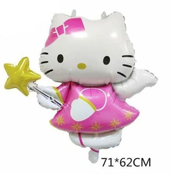 Хэллоу Китти Hello Kitty с волшебной палочкой, ( надувается воздухом ), Г036 Г037