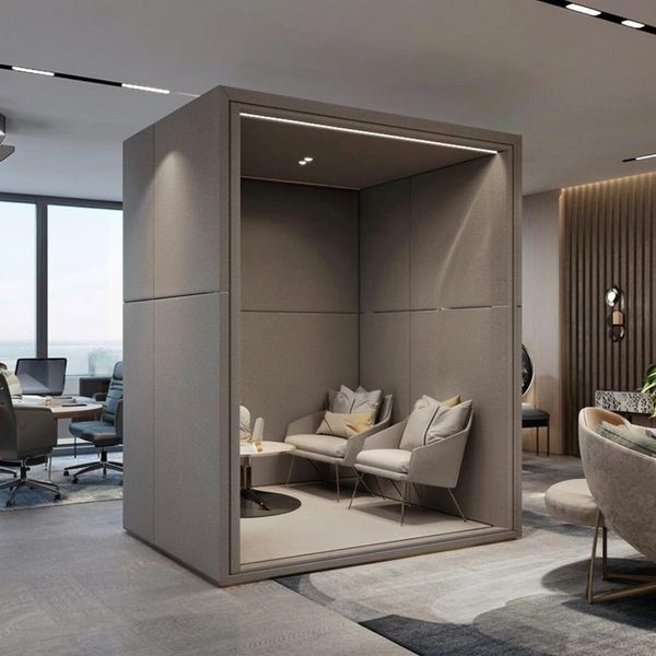 Акустическая кабинка: комфорт и тишина в офисе