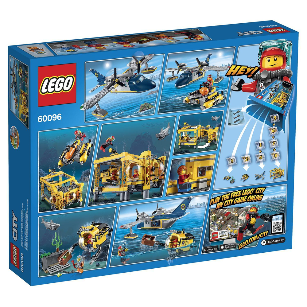 LEGO City: Глубоководная исследовательская база 60096 — Deep Sea Explorers — Лего Сити Город