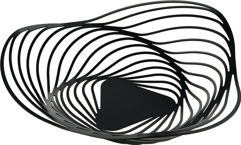 Салатник Alessi Kosz na owoce Trinity, нержавеющая сталь, 26 см