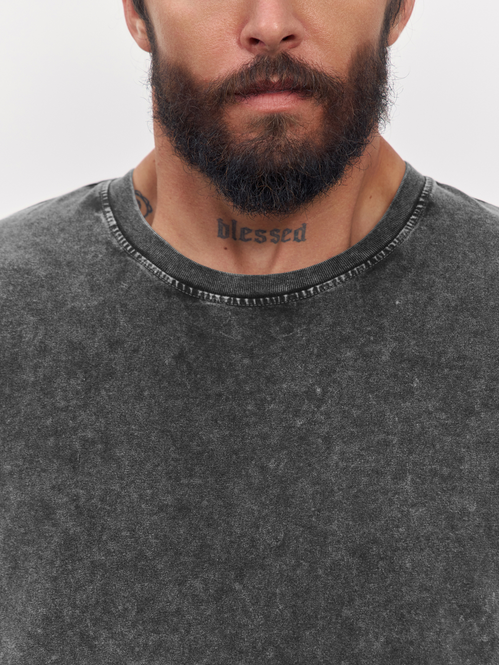 Футболка garment dyed (хаки)