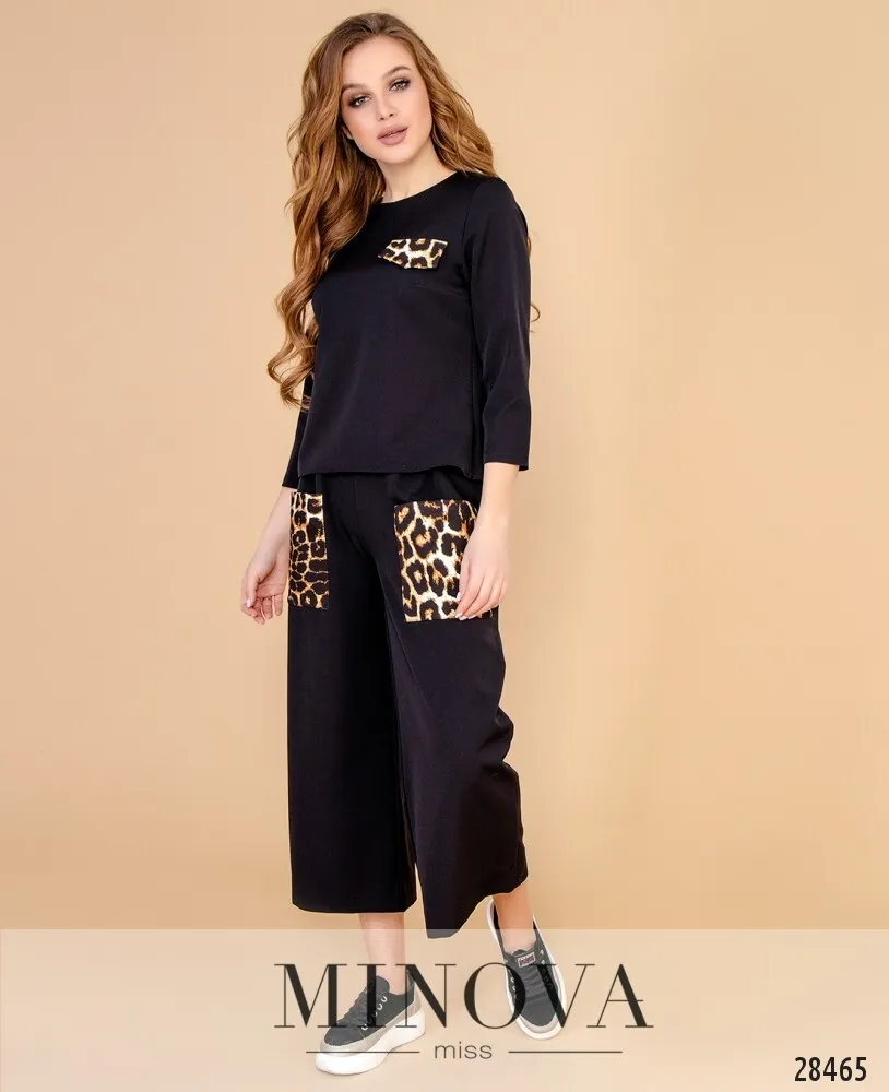 Костюм 1127-черный Minova