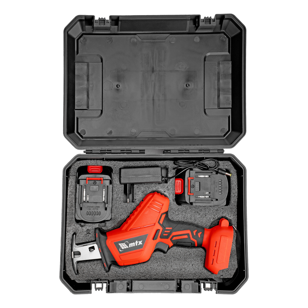 Пила сабельная аккумуляторная RС-80, Li-Ion, 20 В MTX