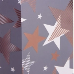 Пакет под бутылку «Волшебные звезды» 11*38*11 см, микс