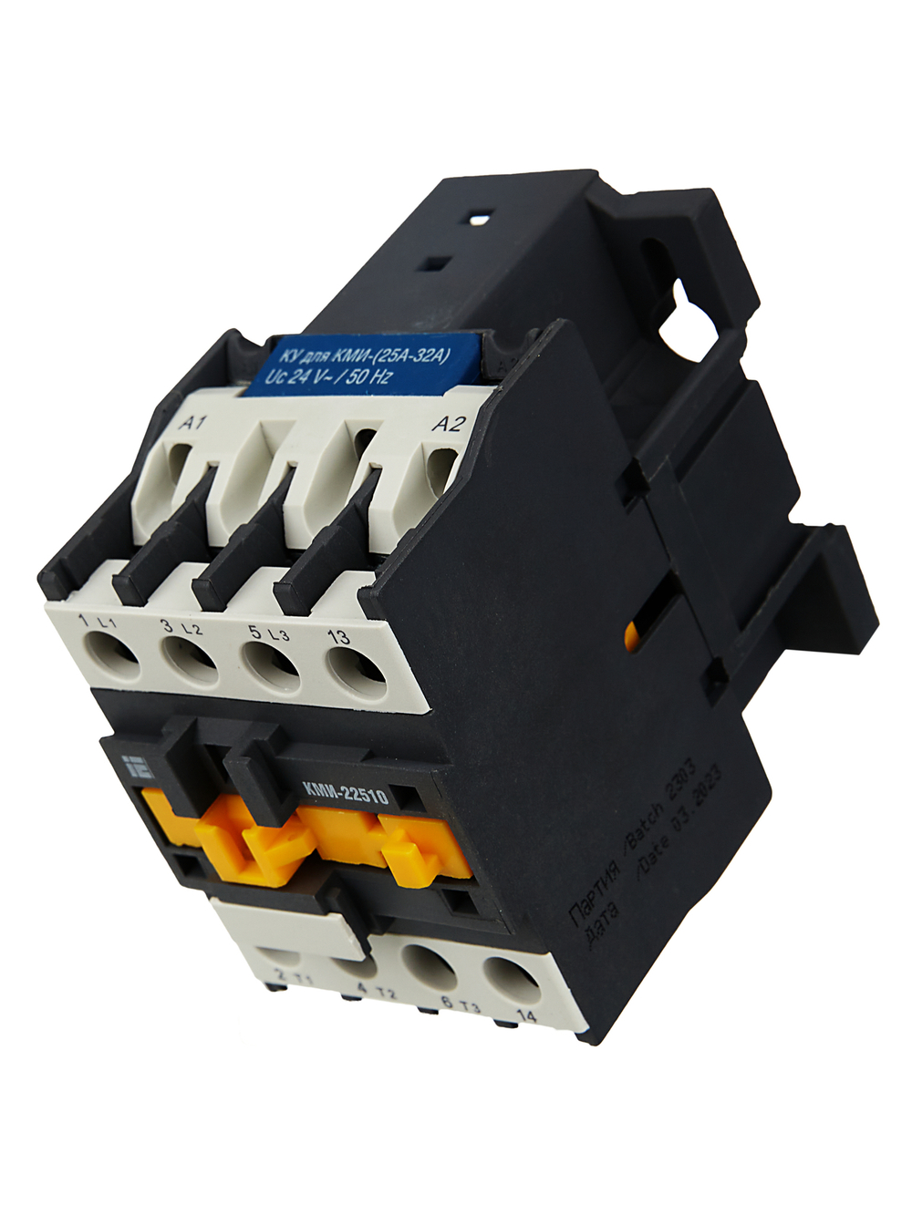 Контактор КМИ-22510 25А 24В/АС3 1NO IEK