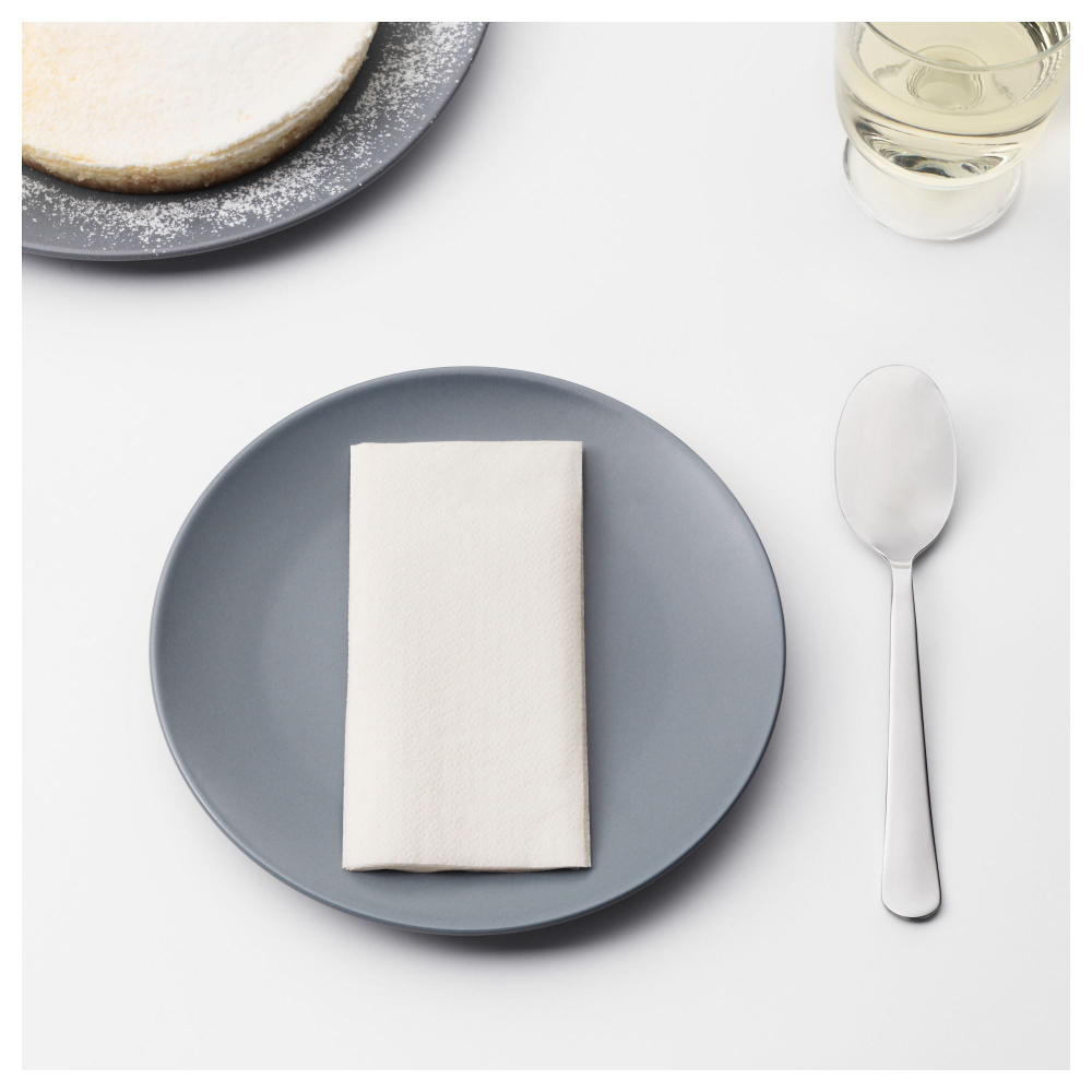 Набор бумажных салфеток IKEA STORATARE (СТОРЭТАРЕ), Белый, 30х30 см, 150 шт