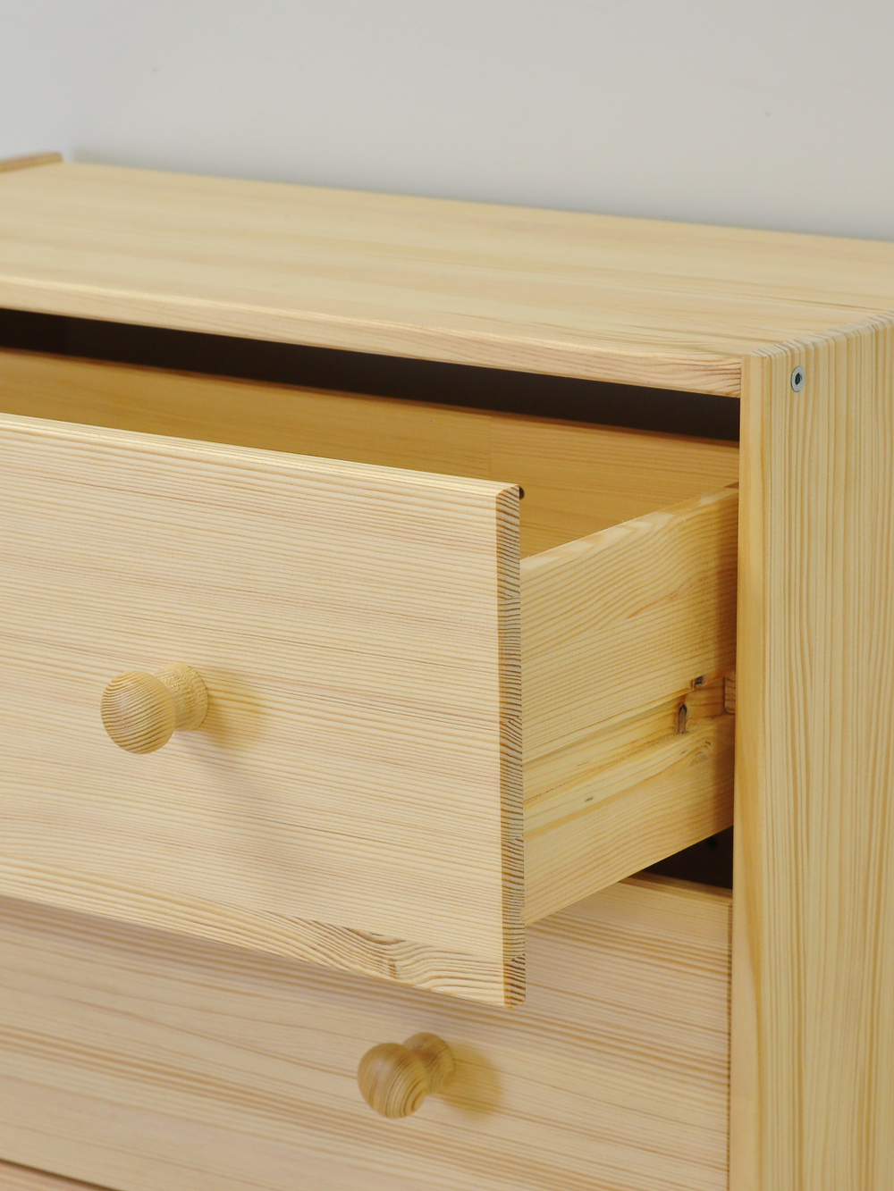 Комод Раст 5 ящиков массив сосны цвет натуральный