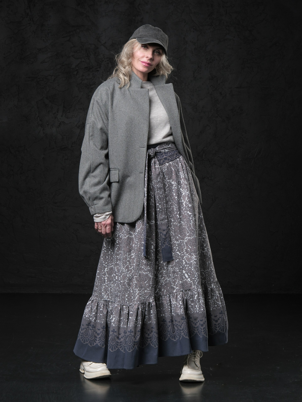 Юбка с орнаментом+ кушак