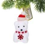 Фигурка «Северный мишка» 12*6,5 см, Белый