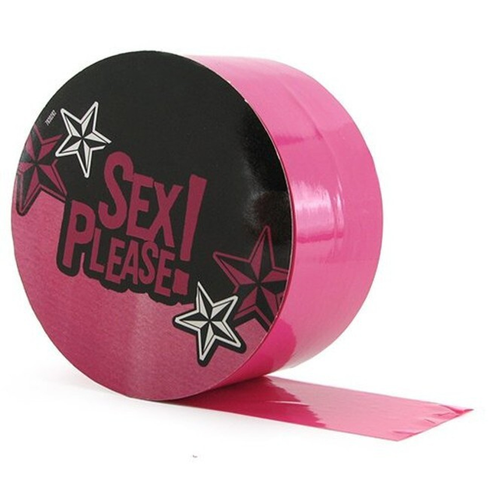 Розовый скотч для фиксации DOMINATE ME (Цвет: розовый (фуксия))