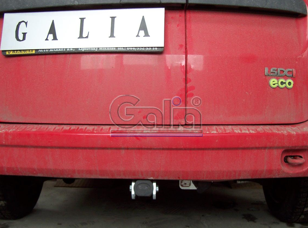 Фаркоп оцинкованный Galia D037C для Lada Largus 2012-, Dacia Logan универсал 2007-2013(паспорт и сертификат в комплекте)(без электрики)