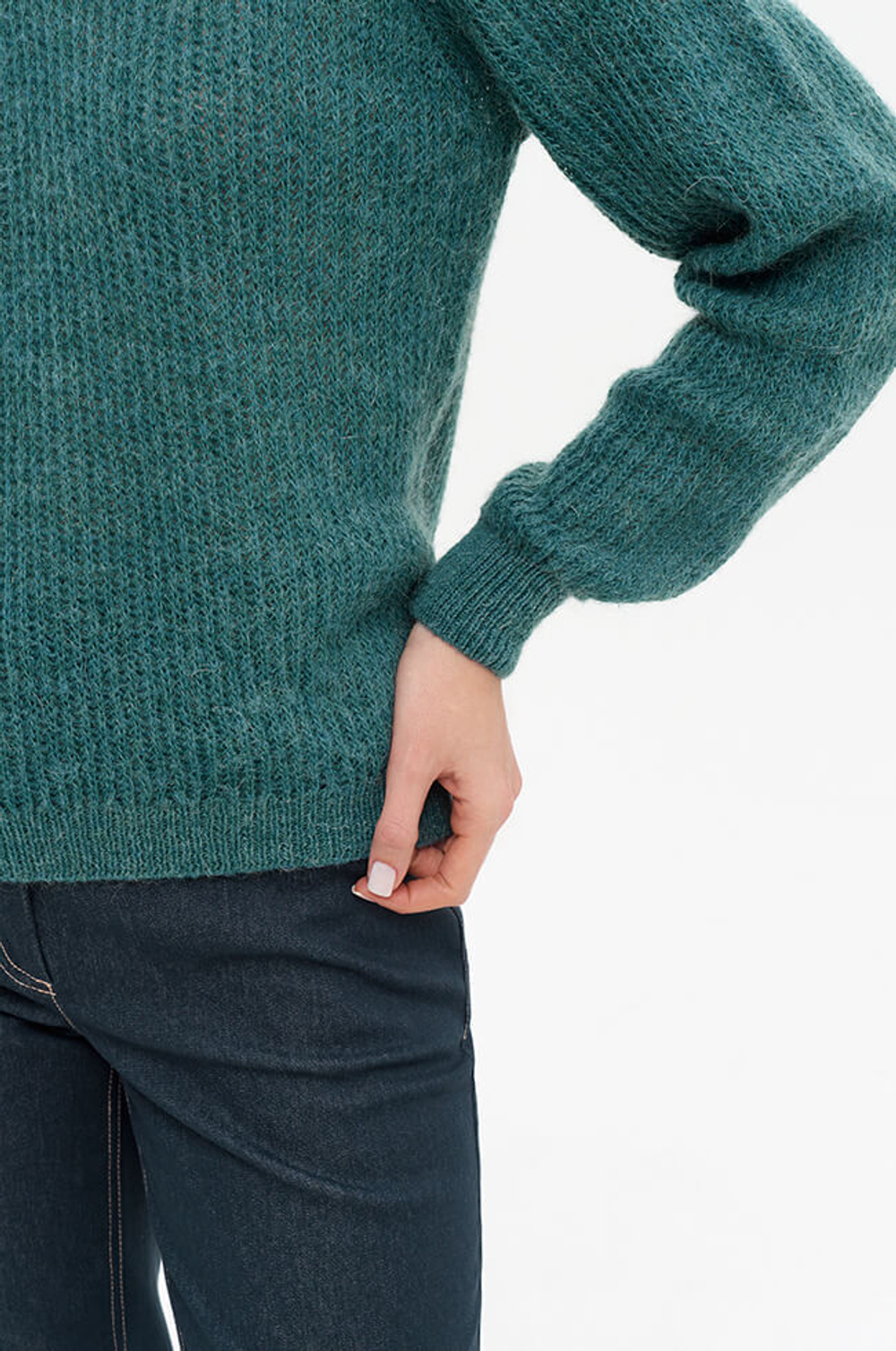 23166 Джемпер женский (бирюзовый)