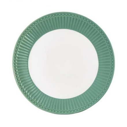 Блюдце Alice dusty green, 17,5 см