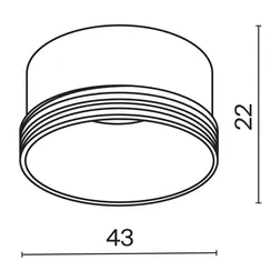 Декоративное кольцо для Фокус / Focus LED 5Вт Technical rings-5-w