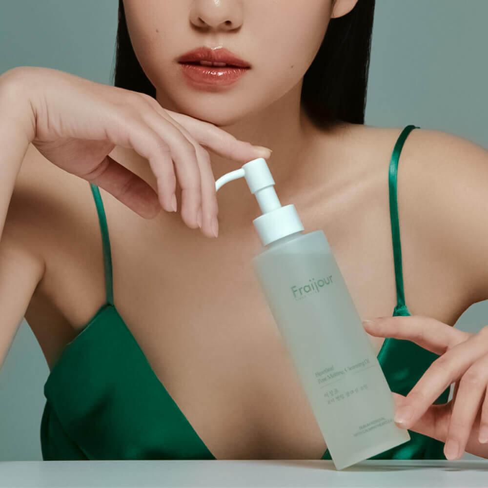 Evas Fraijour Heartleaf Pore Melting Cleansing Oil успокаивающее гидрофильное масло с хауттюйнией