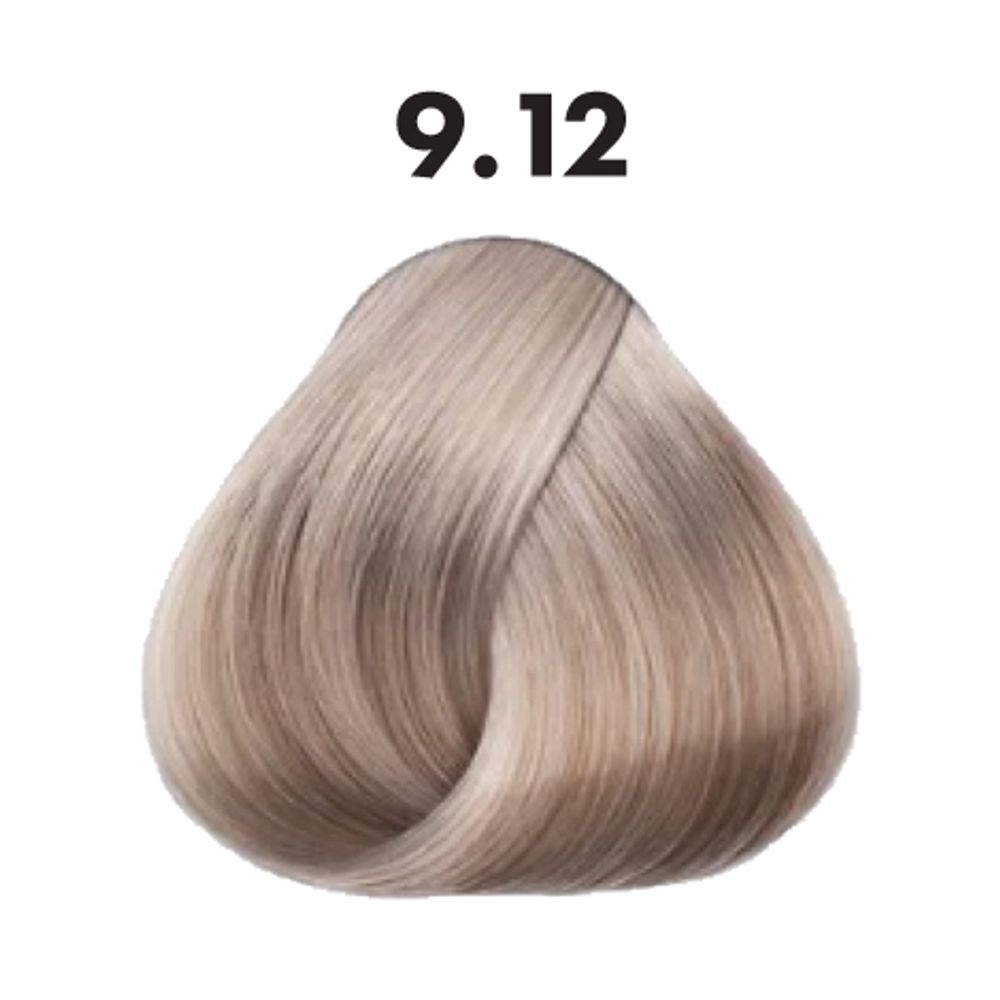 9.12 гель-краска OBRA Glow Gel Color пепельный перламутровый блонд - 60 мл.