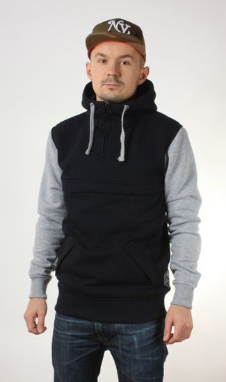 Толстовка  GOOD LIFE wood/688 темно-синий