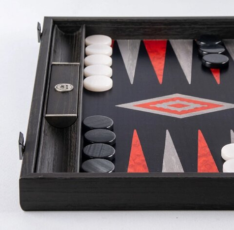 Нарды с боковыми стойками 48x30см Manopoulos Backgammon Backgammon bgb1
