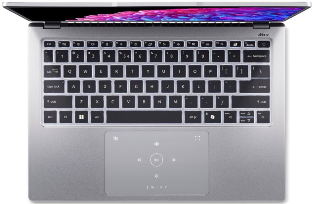 Ноутбук  Acer Swift SFG14-73-54WC 14 ", Core Ultra 5, 16 Гб RAM, 1 Тб SSD, Arc graphics, Серебристый