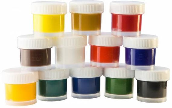 Quaş \  Гуашь Zoo 12 rəng