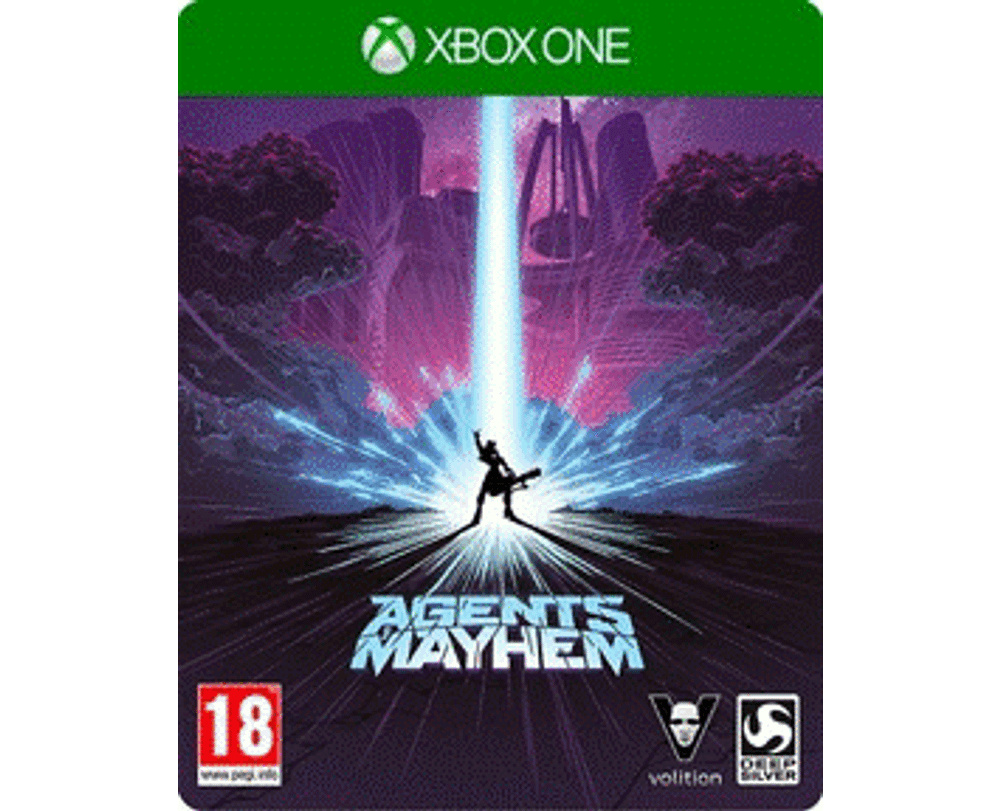 Agents of Mayhem Steelbook (Xbox) Б/У