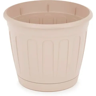 Горшок цв. Дионис 1,6л (бежевый) (комплект 32 шт)