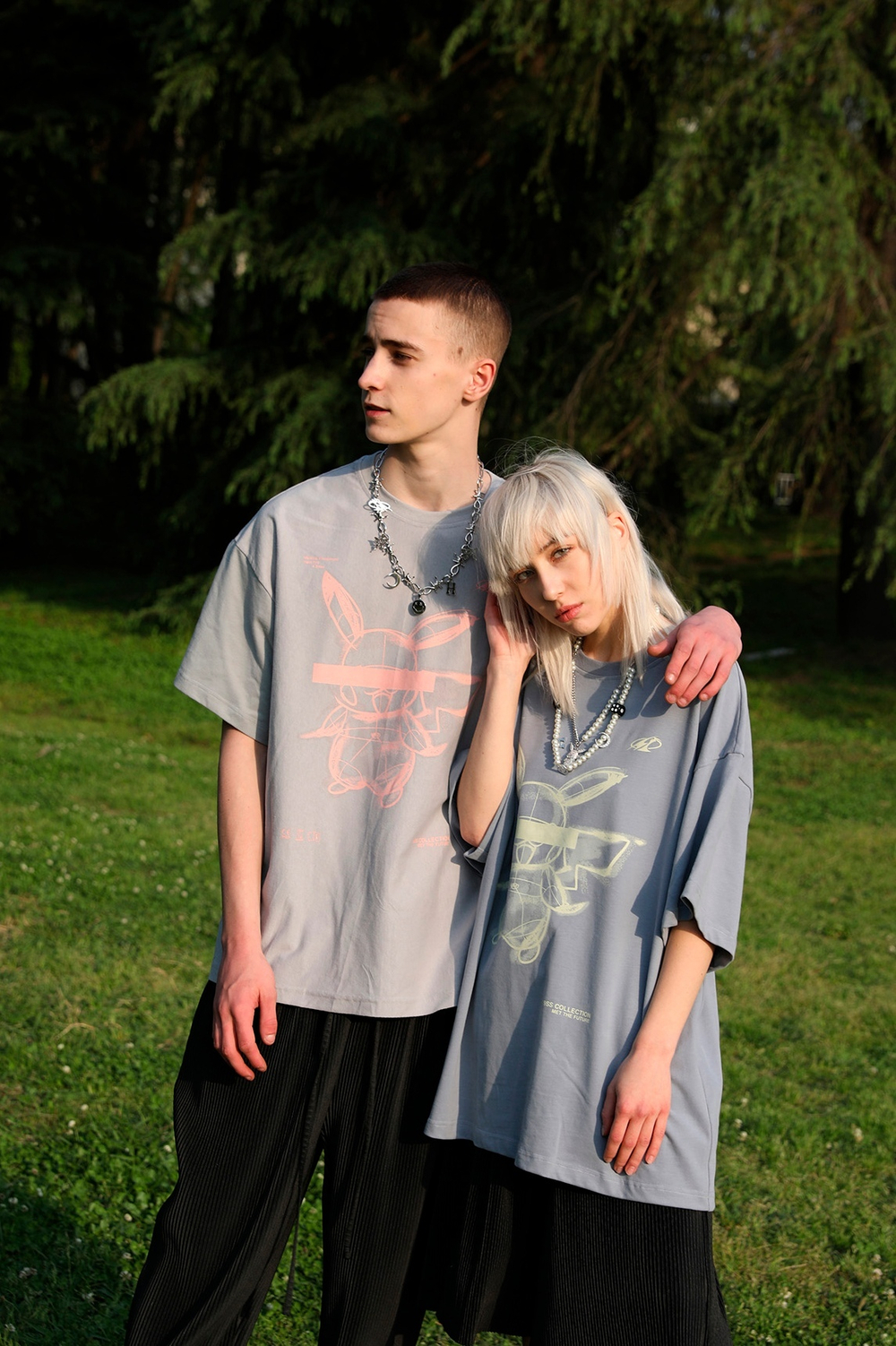 Футболка HARSHandCRUEL "Pikachu" Oversized Tee