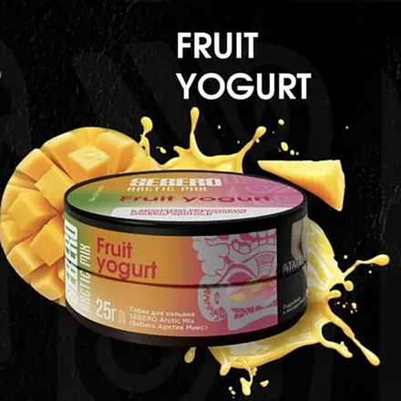 Sebero Arctic Mix - Fruit Yogurt (Манго, Малина, Сливки, Арктик) 25 гр.