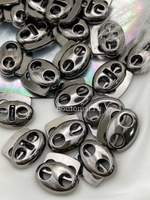 Фиксаторы шнура для одежды графит