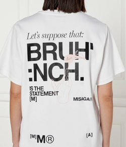Футболка MISAGA - белый(BRUNCH RELAXED T-SHIRT)