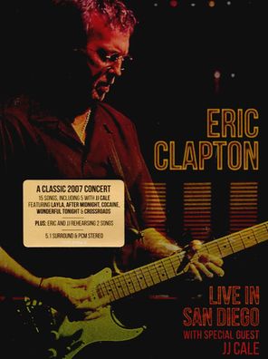 Eric Clapton / Live In San Diego With Special Guest JJ Cale (DVD)