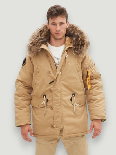 Куртка Аляска Oxford Nord Denali (бежевая - tiger eye)
