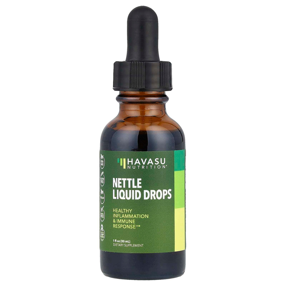 Havasu Nutrition, Жидкие капли из крапивы, 30 мл (1 жидк. унц.)