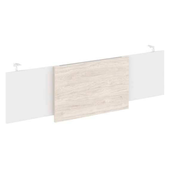 Onix Direct Lux Царга стола руководителя O.M-CSR-5 Белый Бриллиант/Денвер Светлый/Хром 1540*450*54